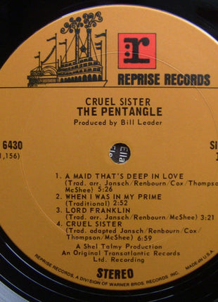 Pentangle : Cruel Sister (LP, Album, Pit)