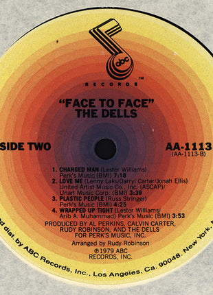 The Dells : Face To Face (LP, Album)