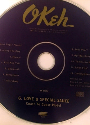 G. Love & Special Sauce : Coast To Coast Motel (CD, Album)