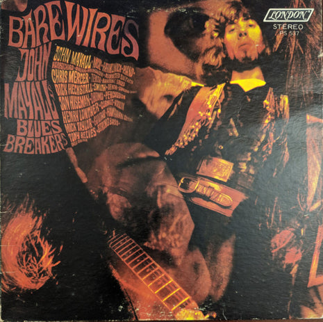 John Mayall & The Bluesbreakers : Bare Wires (LP, Album, Pit)