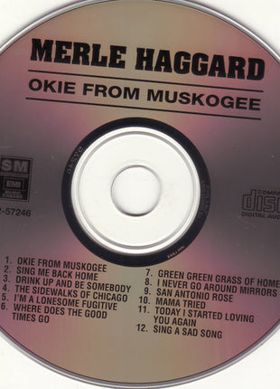 Merle Haggard : Okie From Muskogee (CD, Comp, RE)
