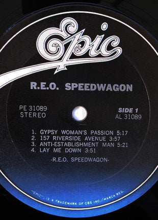 REO Speedwagon : R.E.O. Speedwagon (LP, Album, RE)