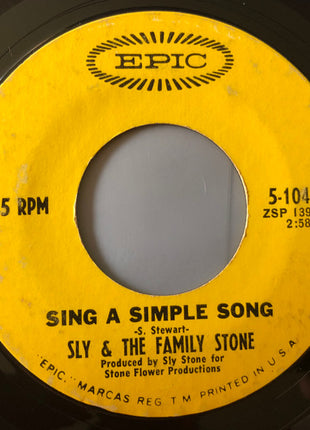 Sly & The Family Stone : Everyday People (7", Single, Styrene, Pit)