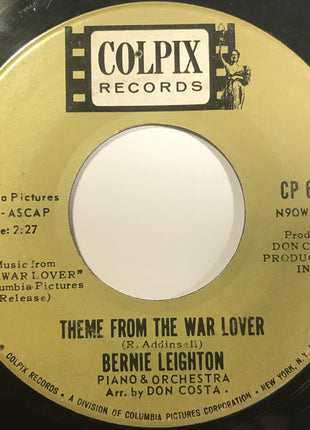 Bernie Leighton : Theme From The War Lover (7", Single)