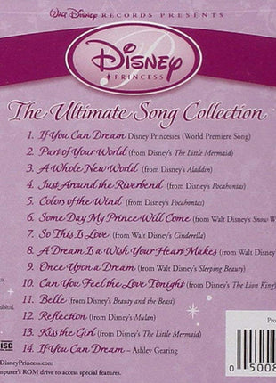 Various : Disney Princess: The Ultimate Song Collection (CD, Comp, Enh)