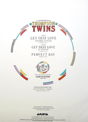 Thompson Twins : Get That Love (12")