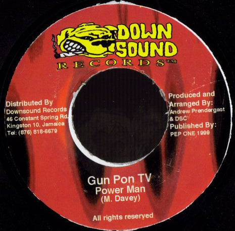 Power Man* : Gun Pon TV (7")