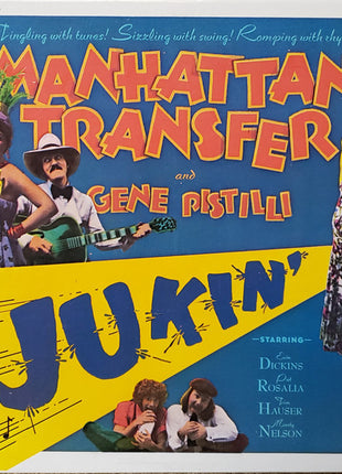 The Manhattan Transfer And Eugene Pistilli : Jukin' (LP, Album, RE, Jac)