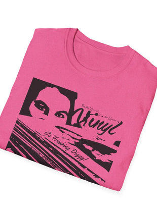 Go Freaking Diggg! T-Shirt | Retro Music Graphics, Monochrome Art