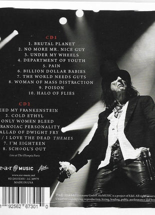 Alice Cooper (2) : A Paranormal Evening With Alice Cooper At The Olympia Paris (2xCD, Album)