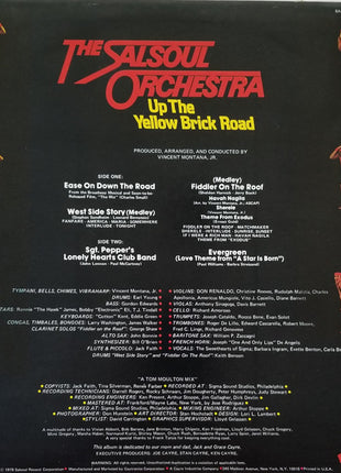 The Salsoul Orchestra : Up The Yellow Brick Road (LP, Album, Pit)