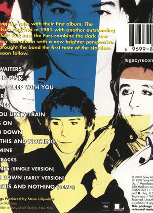 The Psychedelic Furs : Talk Talk Talk (CD, Album, RE, RM)