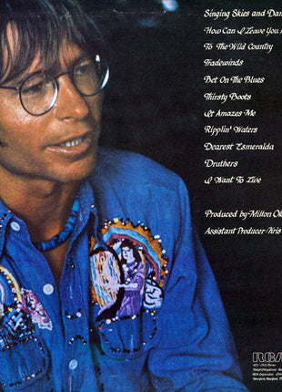 John Denver : I Want To Live (LP, Album, Ind)