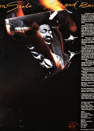 Son Seals : Live And Burning (LP, Album, NAM)