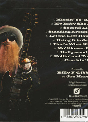 Billy F Gibbons* : The Big Bad Blues (CD, Album)