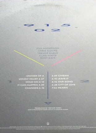 Yes : 90125 (LP, Album, SP )