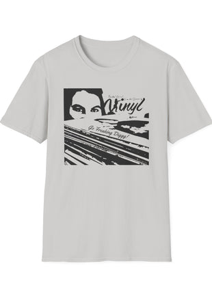 Go Freaking Diggg! T-Shirt | Retro Music Graphics, Monochrome Art