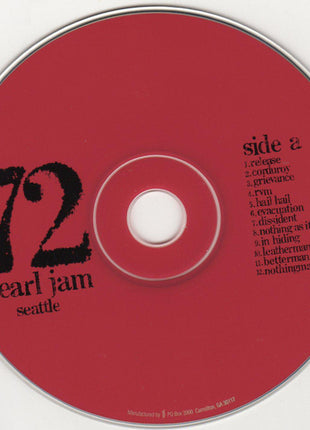 Pearl Jam : Seattle, Washington - November 6, 2000 (3xCD, Album, Tour)