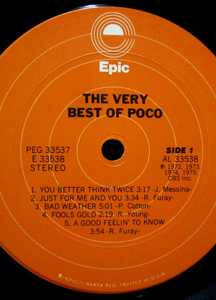Poco (3) : The Very Best Of Poco (2xLP, Comp, Pit)