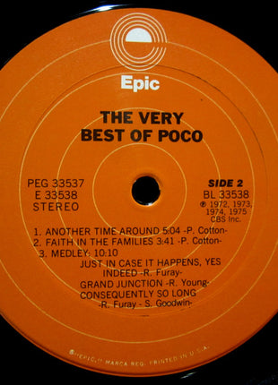 Poco (3) : The Very Best Of Poco (2xLP, Comp, Pit)