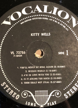 Kitty Wells : Kitty Wells (LP)