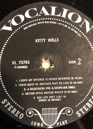 Kitty Wells : Kitty Wells (LP)