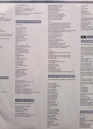 Roger Daltrey : Under A Raging Moon (LP, Album, SP )