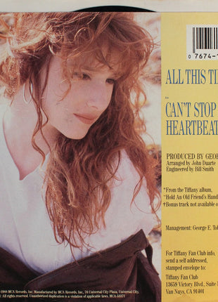 Tiffany : All This Time (7", Single, Glo)