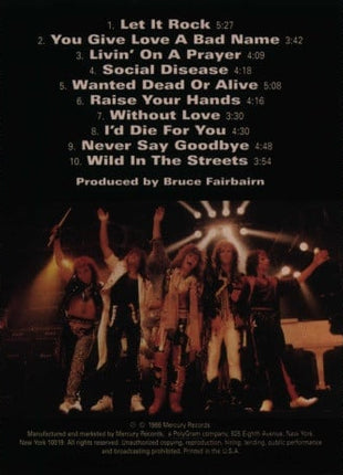 Bon Jovi : Slippery When Wet (CD, Album, RE, RM, RP)