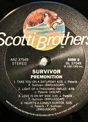 Survivor : Premonition (LP, Album, Pit)