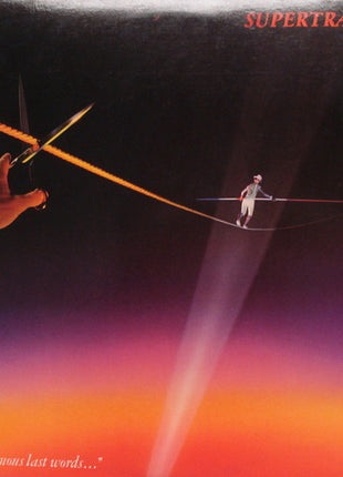Supertramp : "...Famous Last Words..." (LP, Album, Eur)