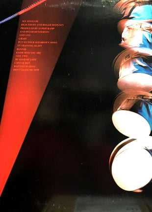 Supertramp : "...Famous Last Words..." (LP, Album, Eur)