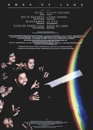 Ruben Blades Y Seis Del Solar : Agua De Luna (Moon Water) (LP, Album, Promo, SRC)