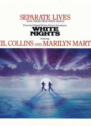 Phil Collins And Marilyn Martin : Separate Lives (Love Theme From White Nights) (7", Spe)