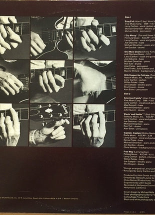 Larry Carlton : Singing / Playing (LP, Album, Ter)