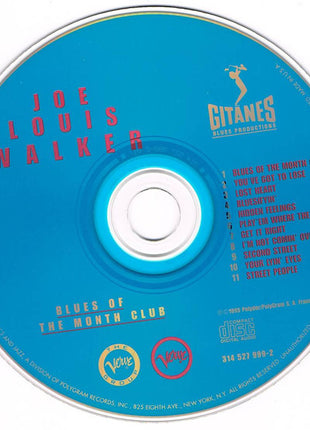 Joe Louis Walker : Blues Of The Month Club (CD, Album)