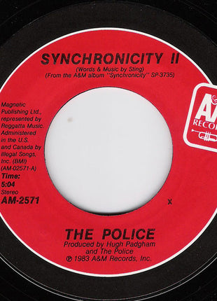 The Police : Synchronicity II (7", Single, Styrene, Pit)