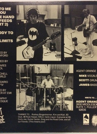 Agent Orange (7) : When You Least Expect It... (12")