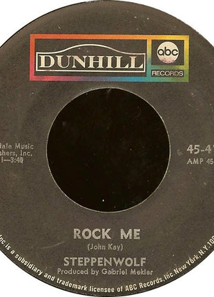 Steppenwolf : Rock Me / Jupiter Child (7", Single)
