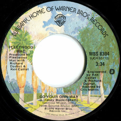 Fleetwood Mac : Go Your Own Way / Silver Springs (7", Single, Win)
