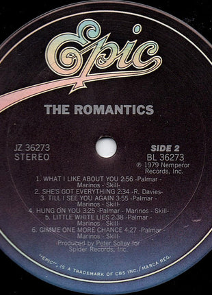 The Romantics : The Romantics (LP, Album, RE)