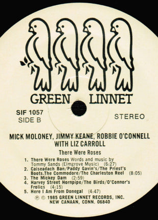 Mick Moloney, Jimmy Keane, Robbie O'Connell With Liz Carroll : There Were Roses (LP, Album)