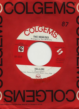 The Monkees : Valleri (7", Single, Roc)