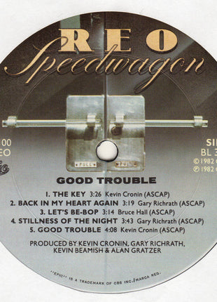 REO Speedwagon : Good Trouble (LP, Album, Pit)