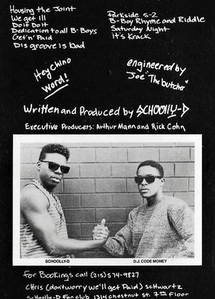 Schoolly D : Saturday Night! - The Album (Cass, Album, Whi)