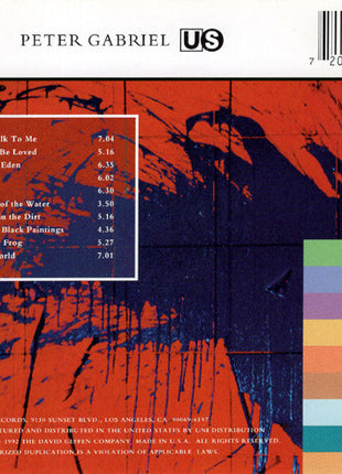 Peter Gabriel : Us (CD, Album)