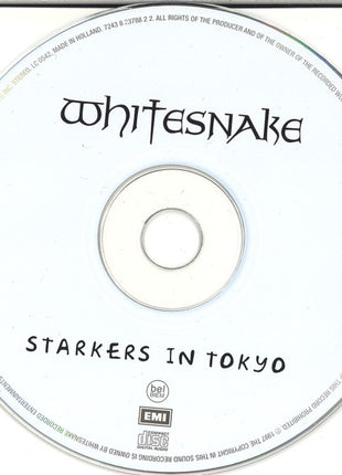 Whitesnake : "Starkers In Tokyo" (CD, Album, RP)