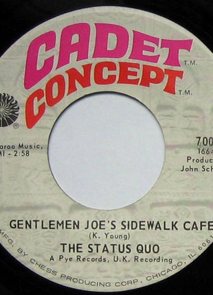 The Status Quo* : Pictures Of Matchstick Men (7", Single)