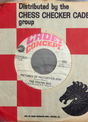 Status Quo : Pictures Of Matchstick Men (7", Single)