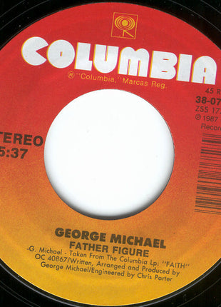 George Michael : Father Figure (7", Single, Styrene, Car)